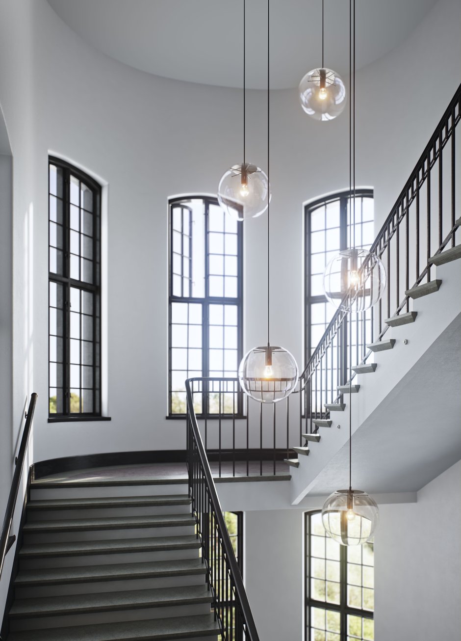 Освещение лестниц в частном доме советы дизайнера