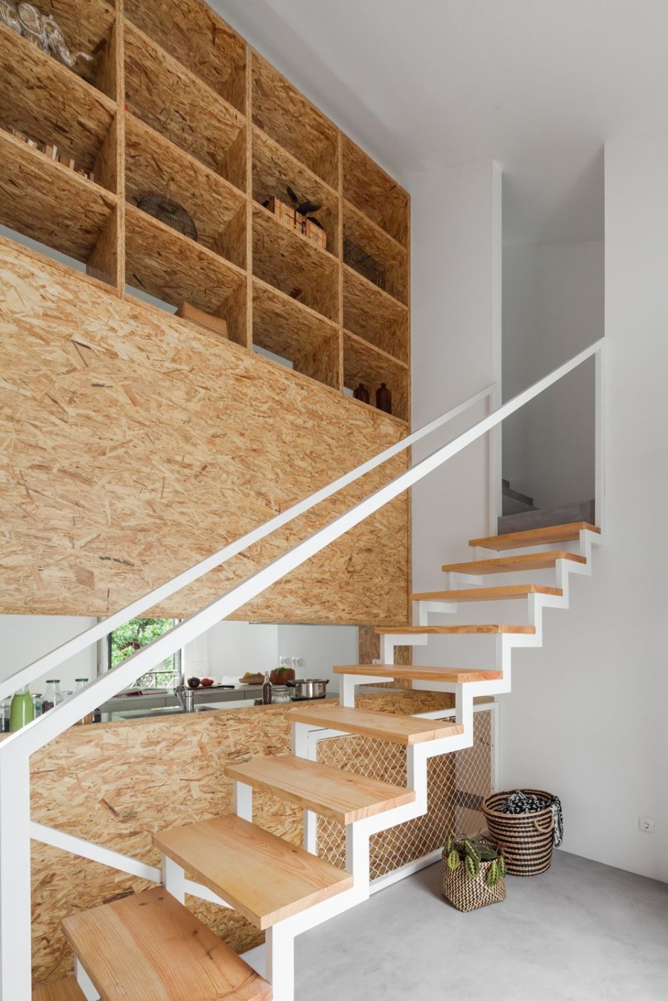 Прихожая из плит ОСБ