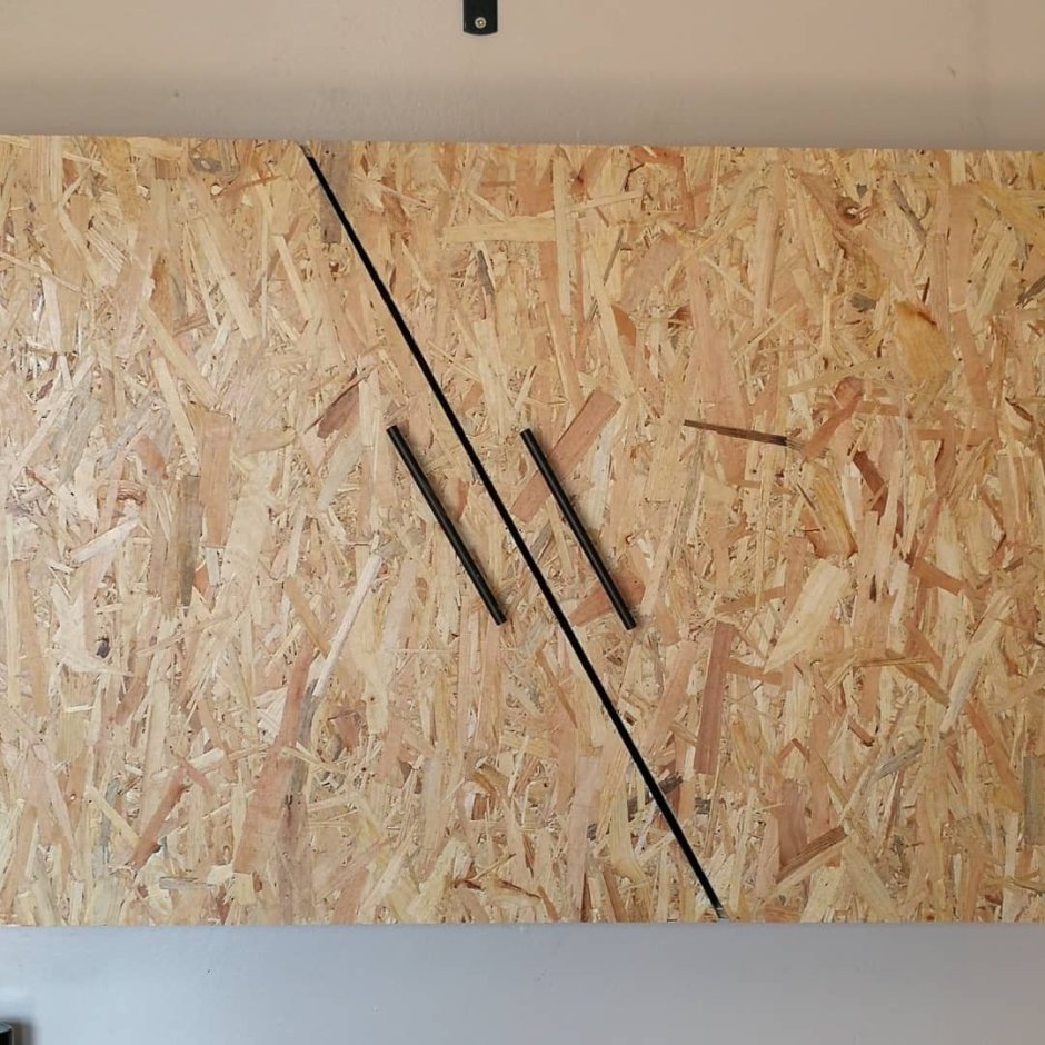 OSB плита в интерьере