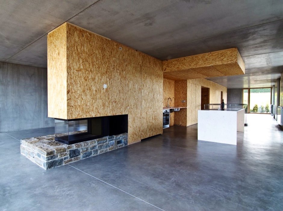 Потолки лофт ОСБ