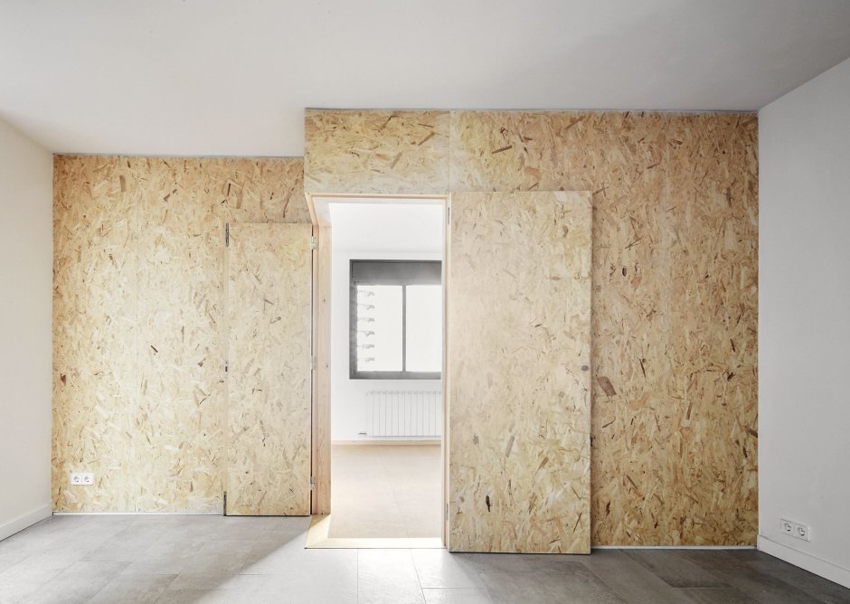 Полы из ОСБ дизайнерские