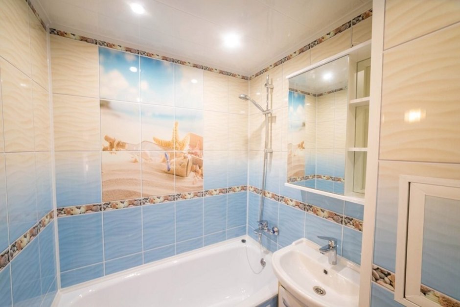 Пластиковые панели для ванной комнаты