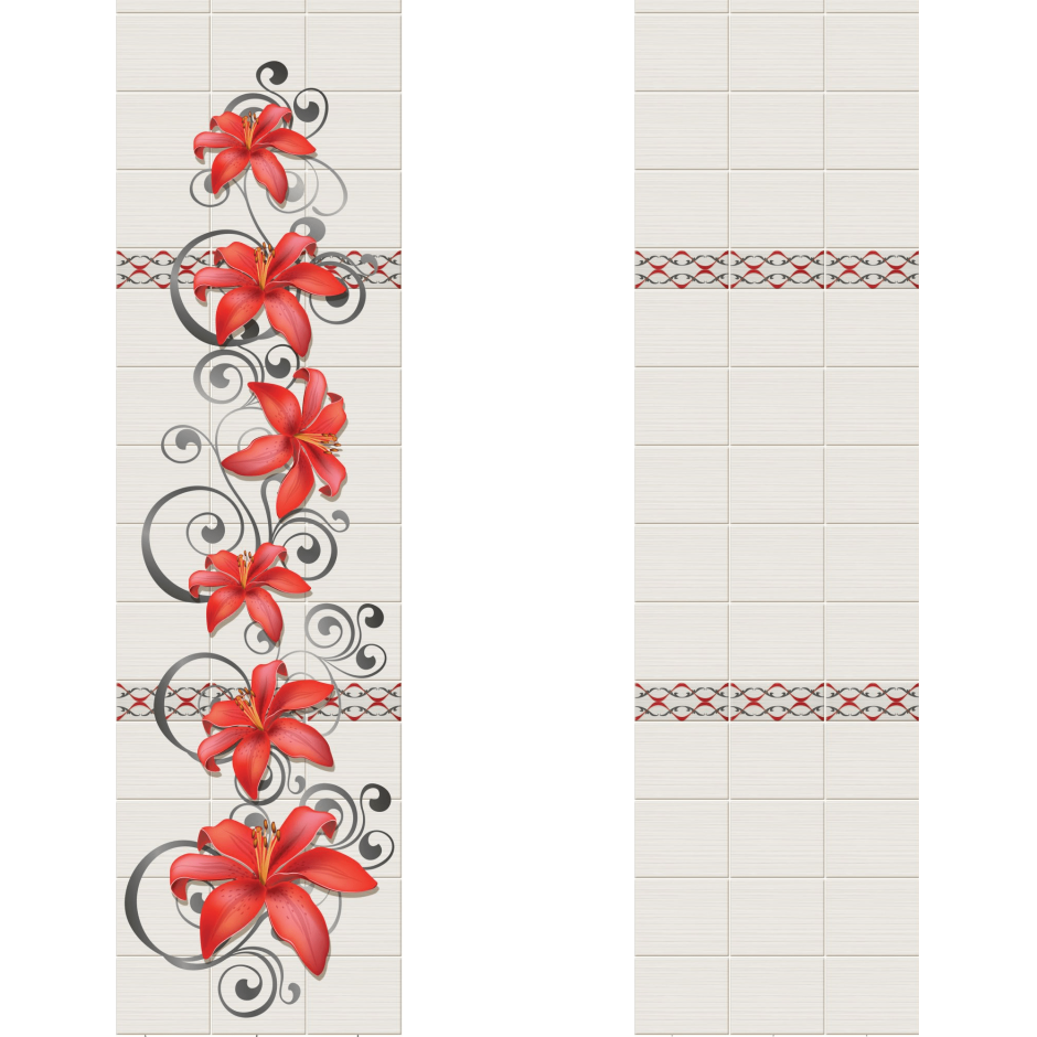 Панель ПВХ Лилия красная Чебоксарах