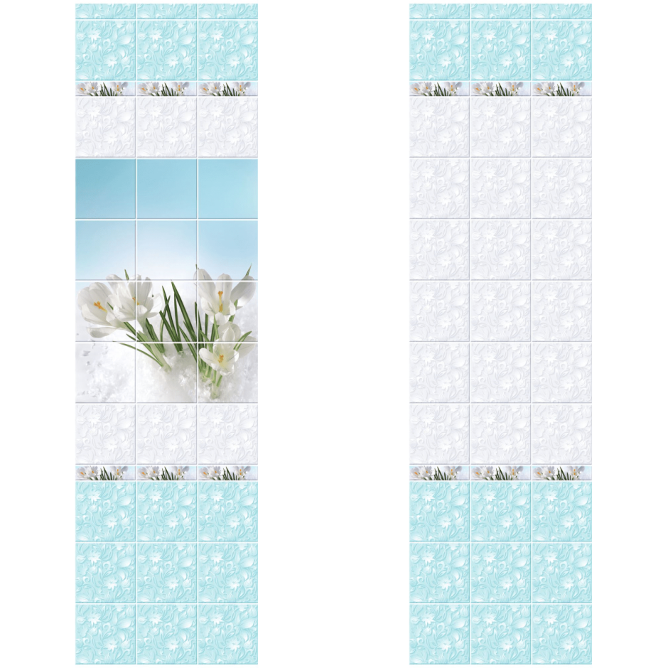 Панель ПВХ зимняя сказка Новита