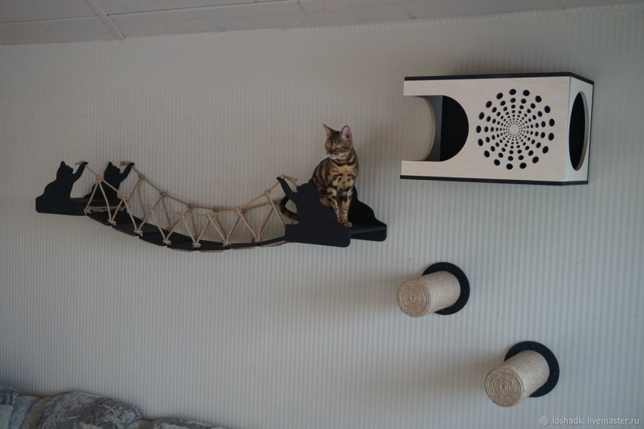 Многоэтажный дом для кошек