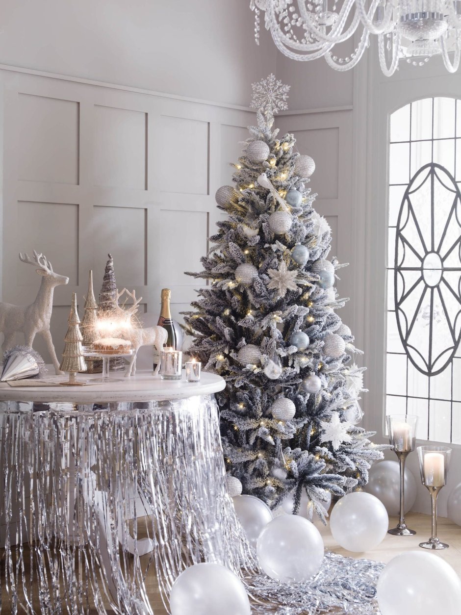 Новогодняя елка в скандинавском стиле