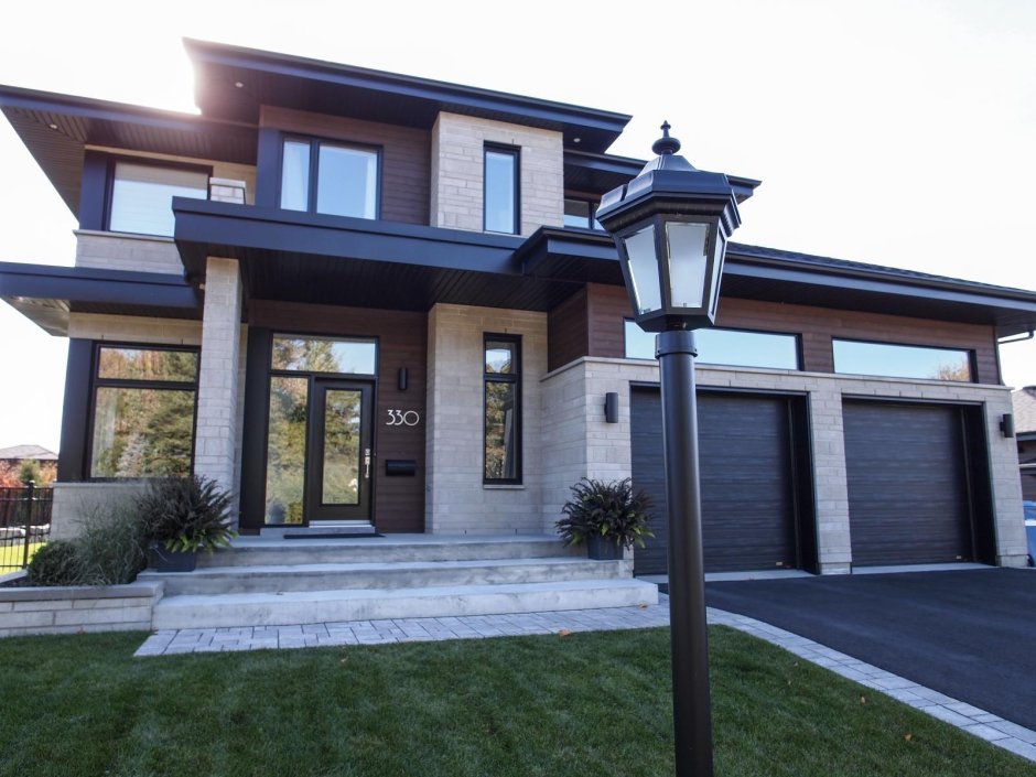 Облицовка в современном стиле