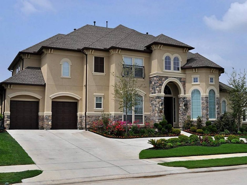 Дом под штукатурку