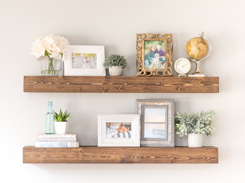 Полка для гостиной Woody Wood Shelf