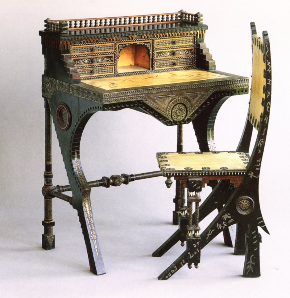 Ebonized Wooden Chair c1880 Dimensions