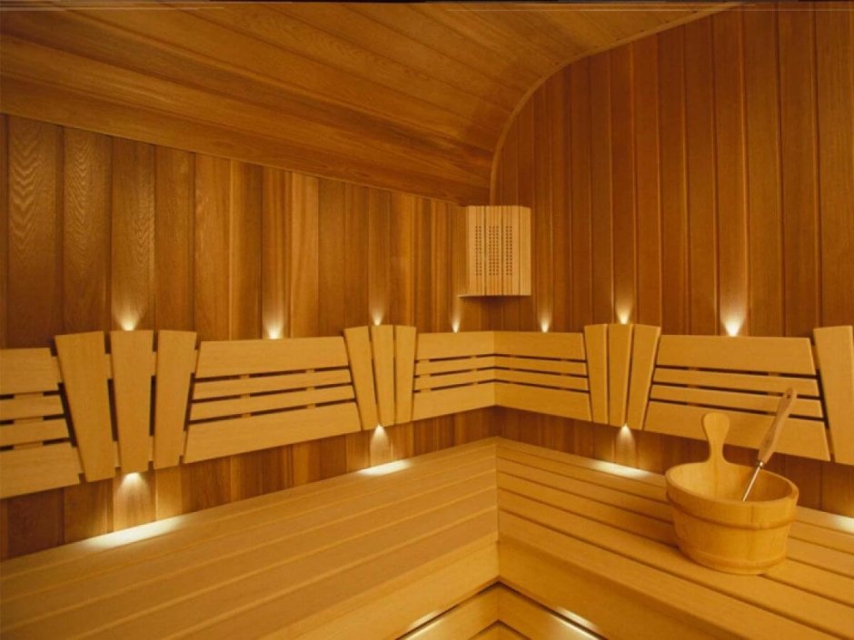 Деревянные светильники для бани