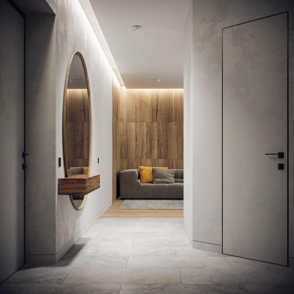 Напольный плинтус с подсветкой PN 101 led Евровуд