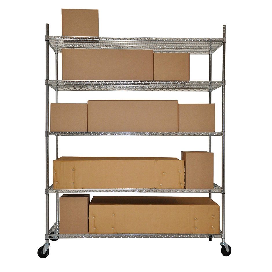 Heavy Duty wire Shelving, Chrome Plating