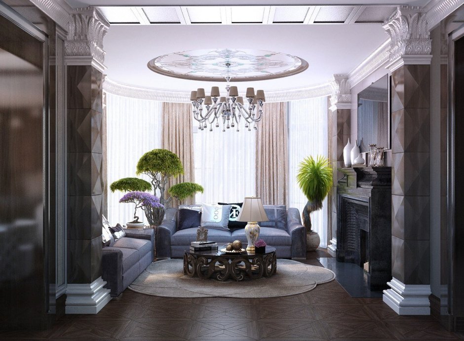 Antonovich Design гостиная-кухня