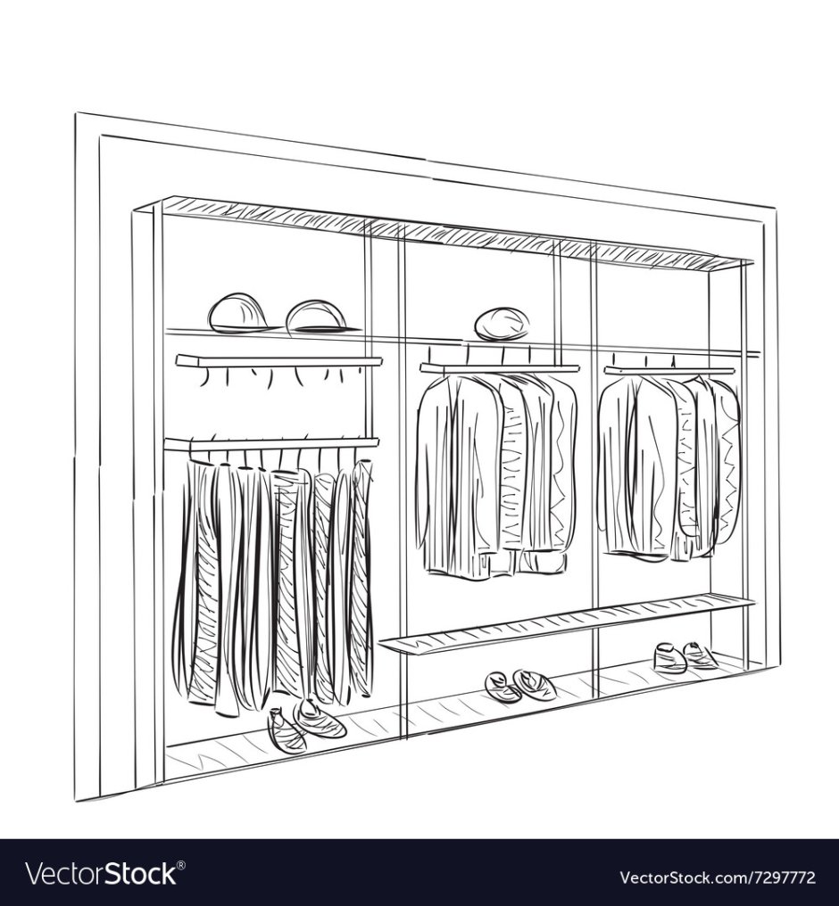Эргономика гардеробной