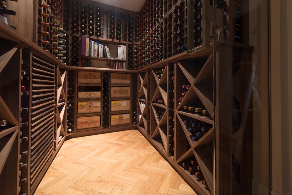 Lime Wood Wine Cellar