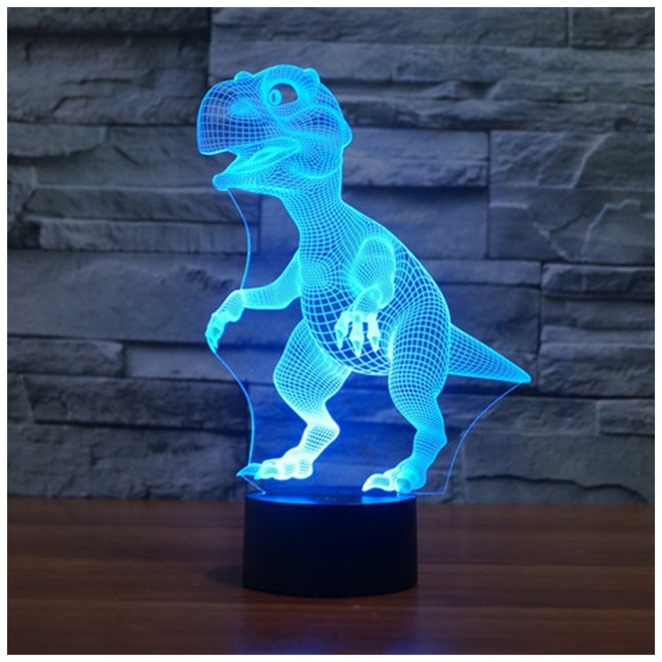 3d-лампа MGITIK динозавр led043