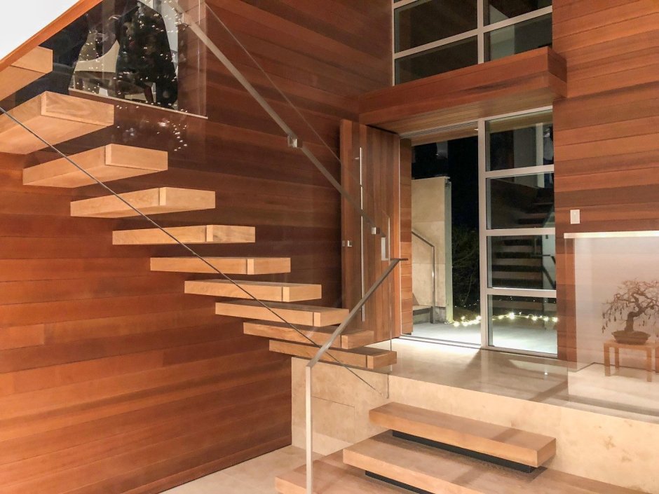 Лестницы в минималистическом стиле