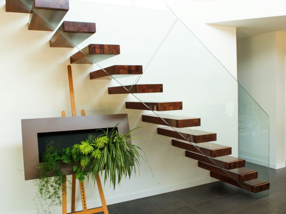 Консольная металлическая лестница