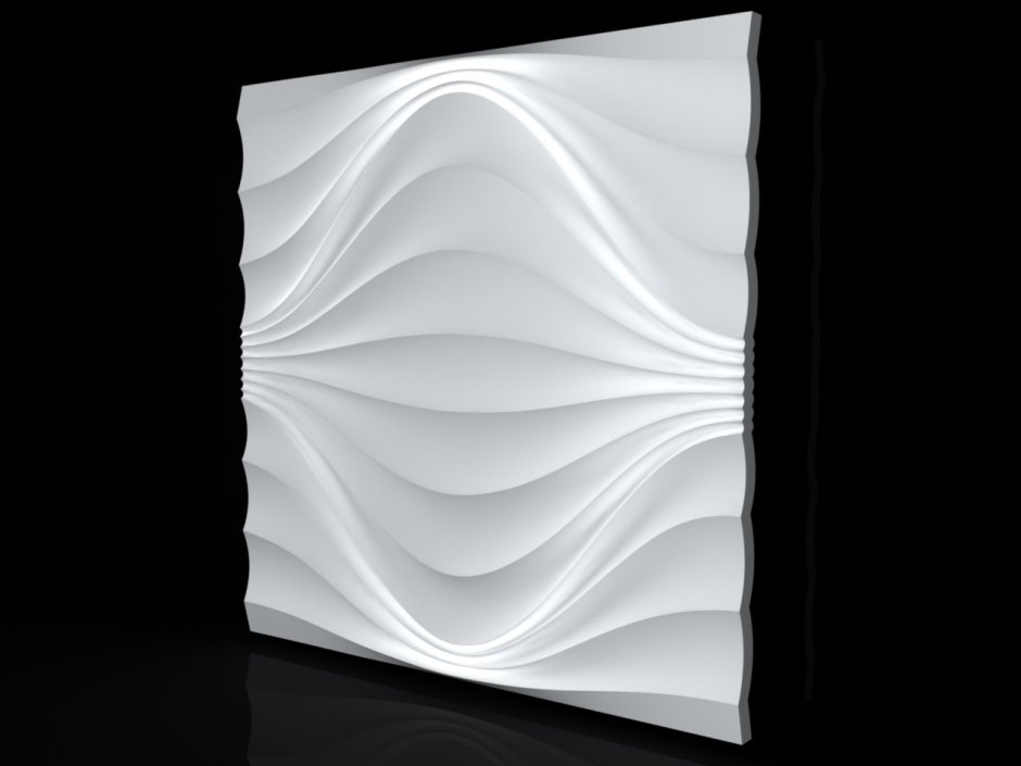 3d гипсовые панели Kvadro Platinum