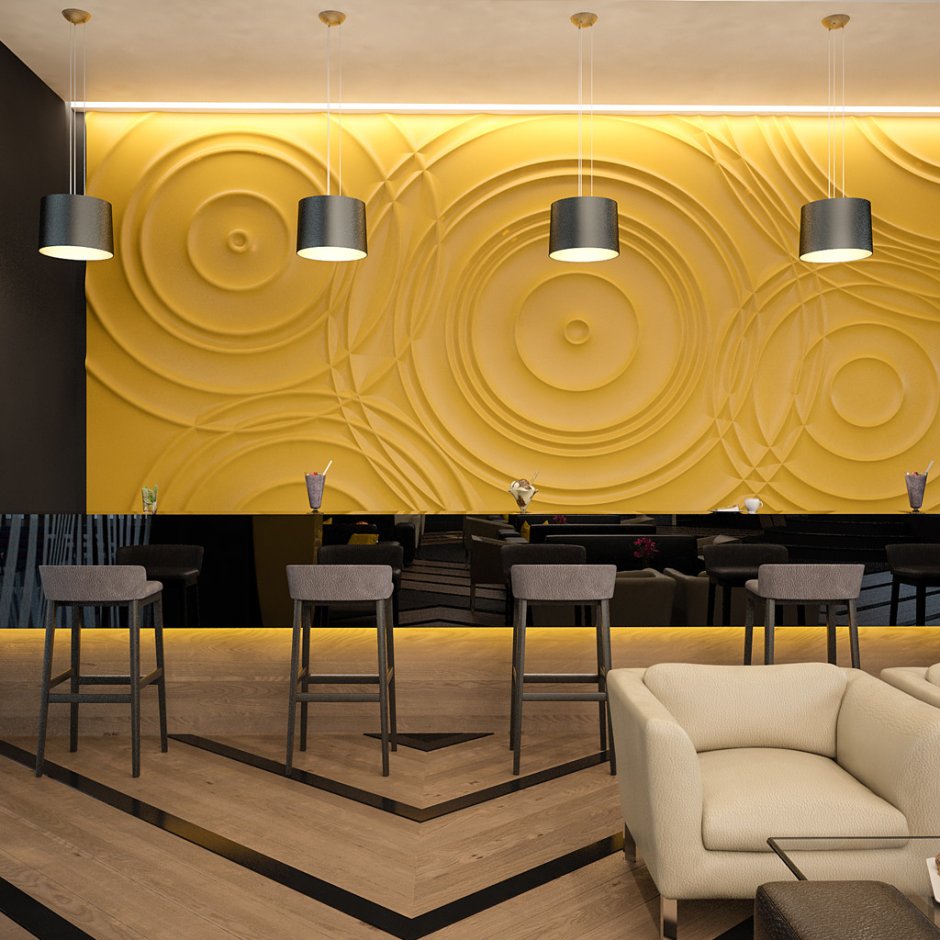 3d гипсовые панели deco line Modern m-48