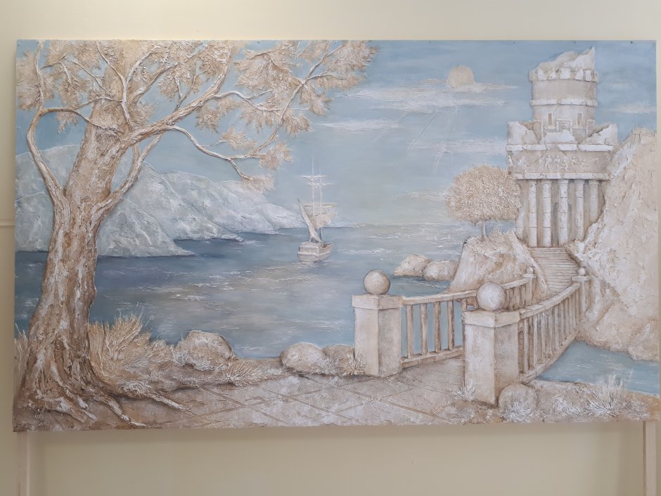Фреска барельеф