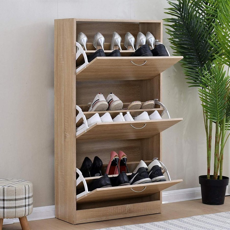 Подставка для обуви из ящиков деревянных