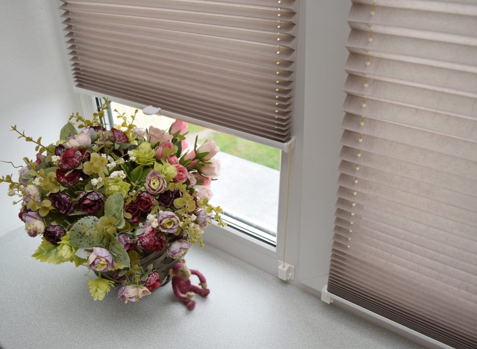 Штора плиссе "Basic Crush Талп"