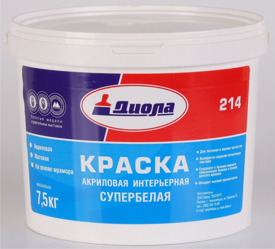 Краска Лакра вододисперсионная