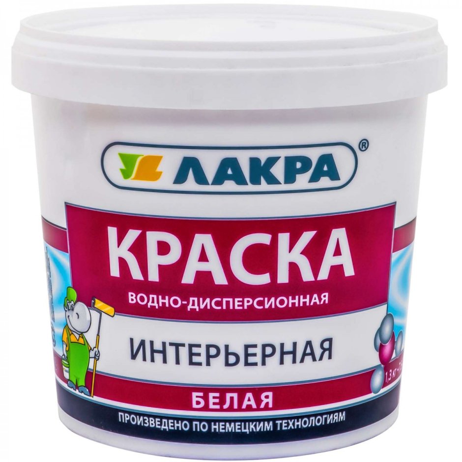 Краска Profilux pl-04а интерьерная акриловая белая