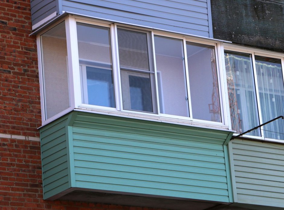 Виниловый сайдинг для балкона
