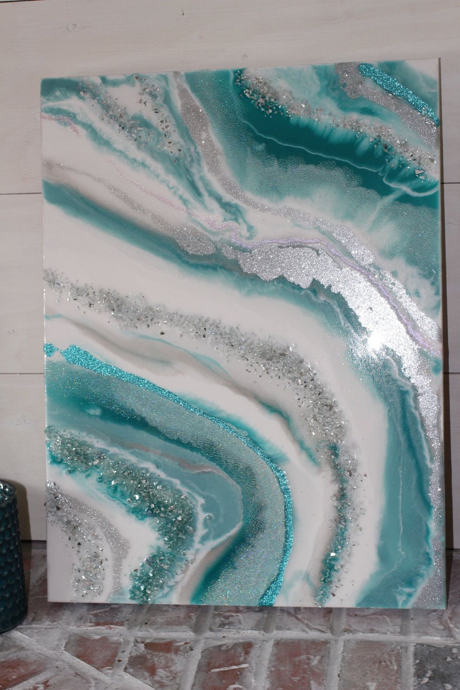 Resin Art мрамор