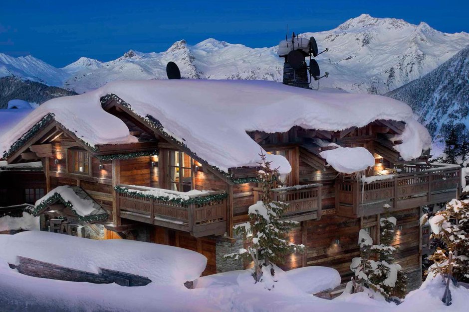 Альпийский домик Куршавель