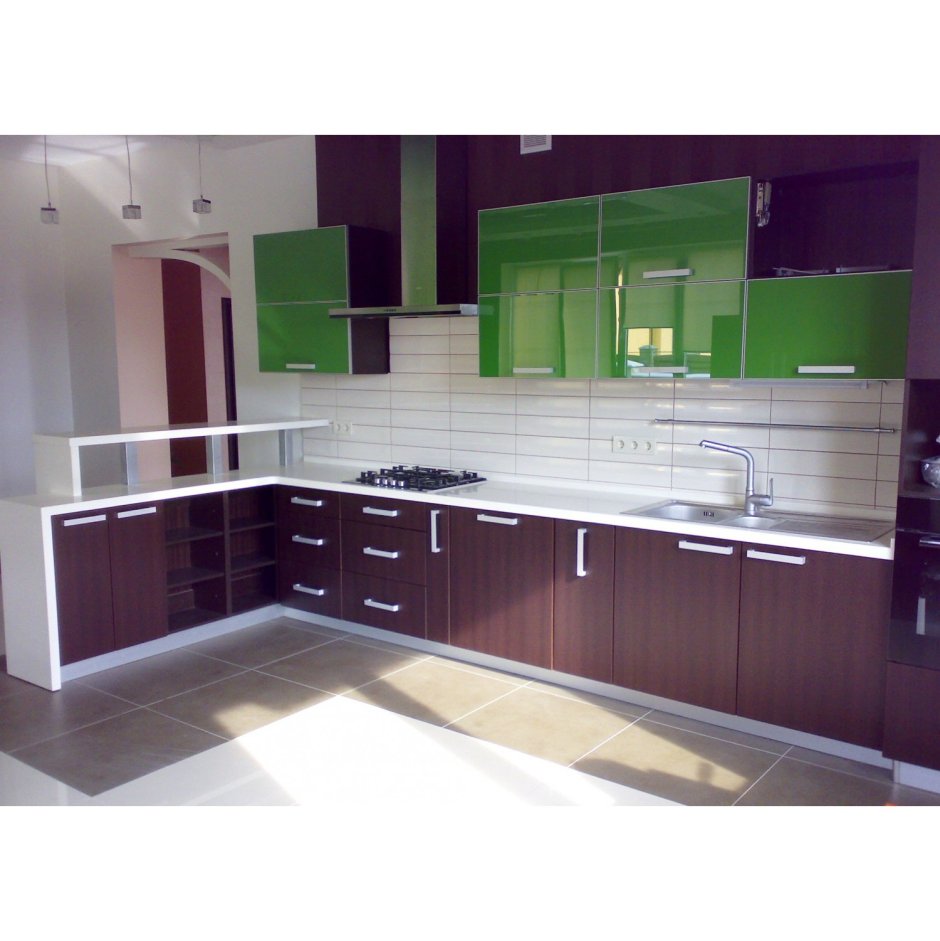 Алюминиевые фасады для кухни