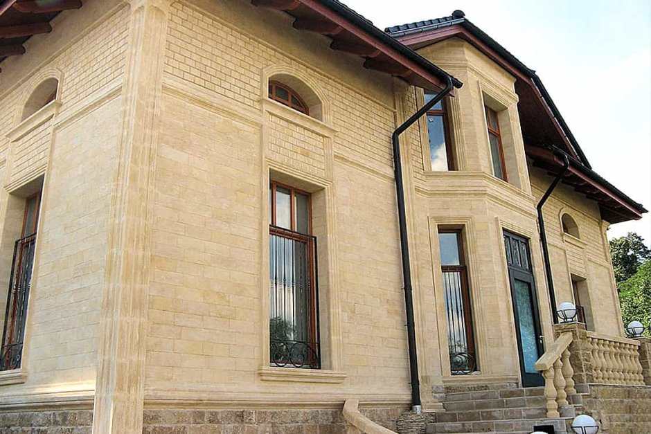 Дагестанский камень для фасада окон