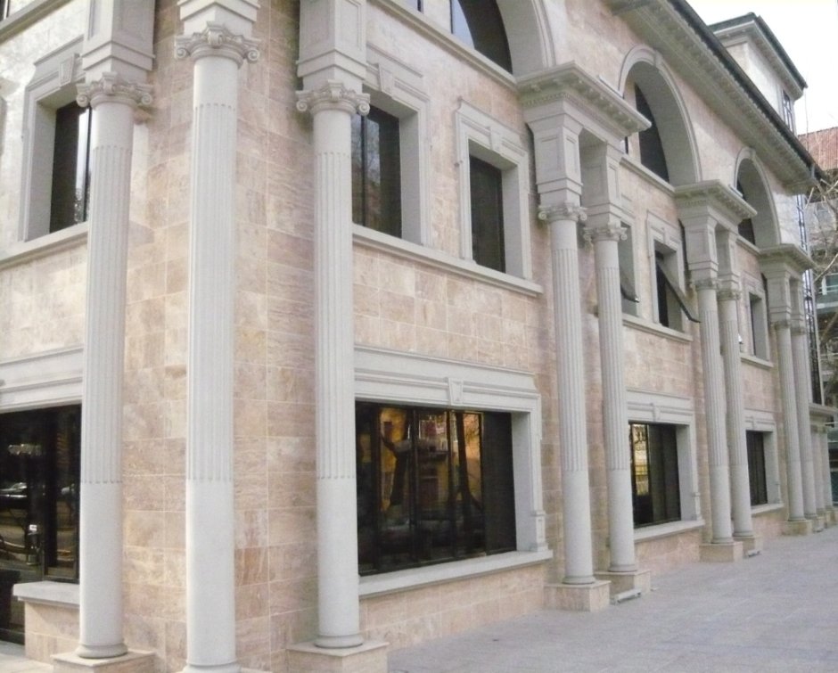 Двухэтажный дом Дагестанский камень