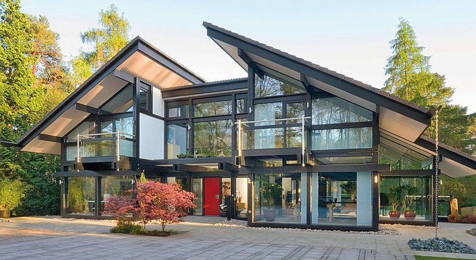 Фахверк HUF House плоской