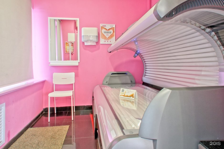 Студия моментального загара интерьер