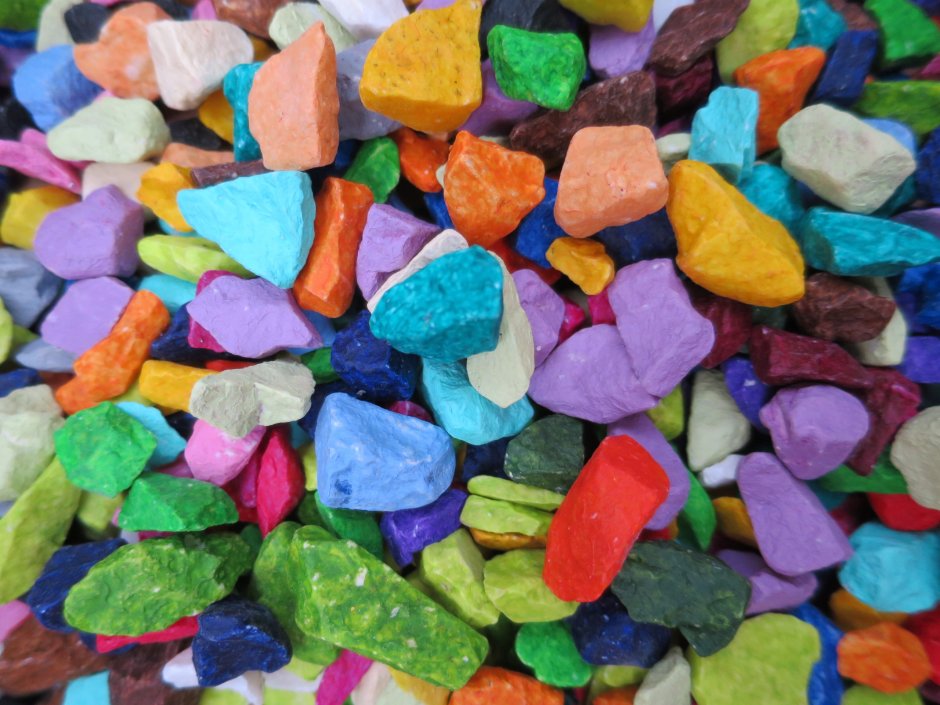 Разноцветные камушки