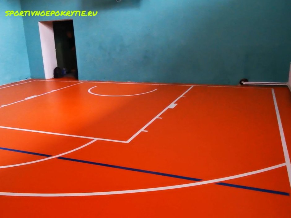 Макет спортивной площадки
