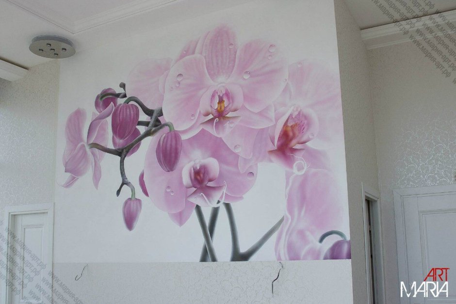 Модульная картина Орхидея