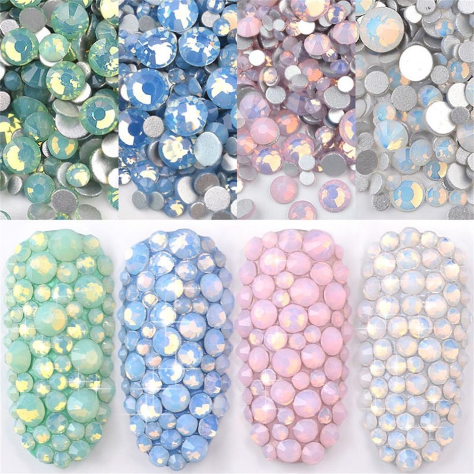 Стразы "Opal" Clear 400шт.