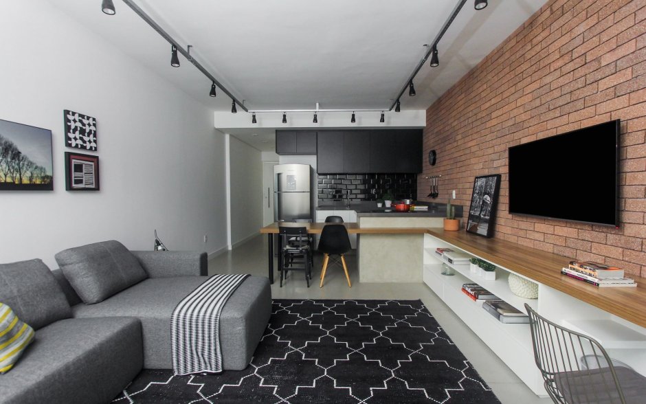 Комната в общаге в стиле лофт