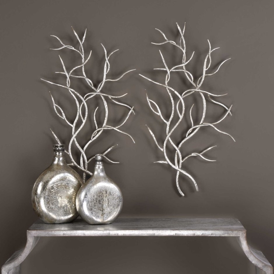 Настенный декор Silver Branches
