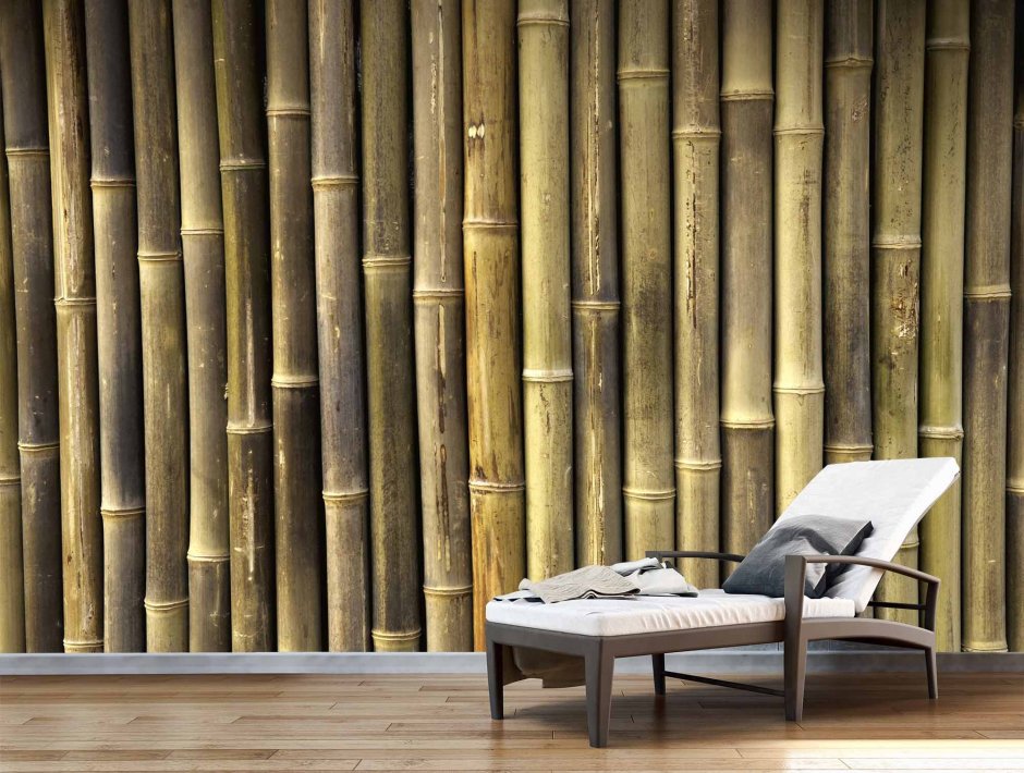 Прессованный бамбук панели обои