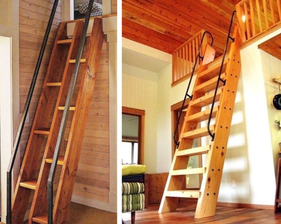 Лестница деревянная м-013у