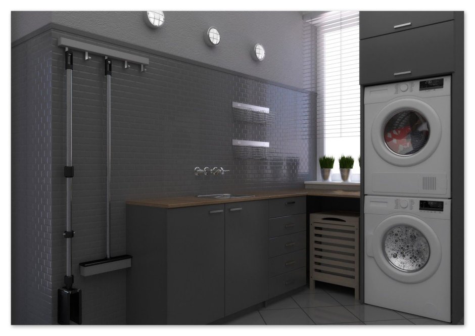 Постирочная с сушилкой