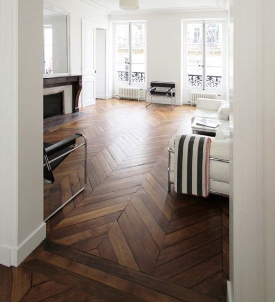 Паркет Engineered Oak Flooring 13/4x90x600 Chevron 45 Grade select , Bevels x4