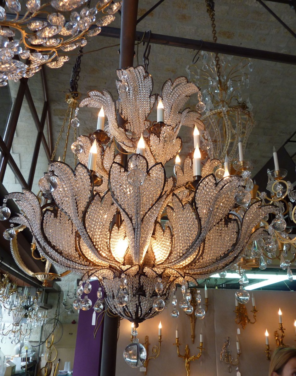 Люстра Murano Glass Ice Chandelier