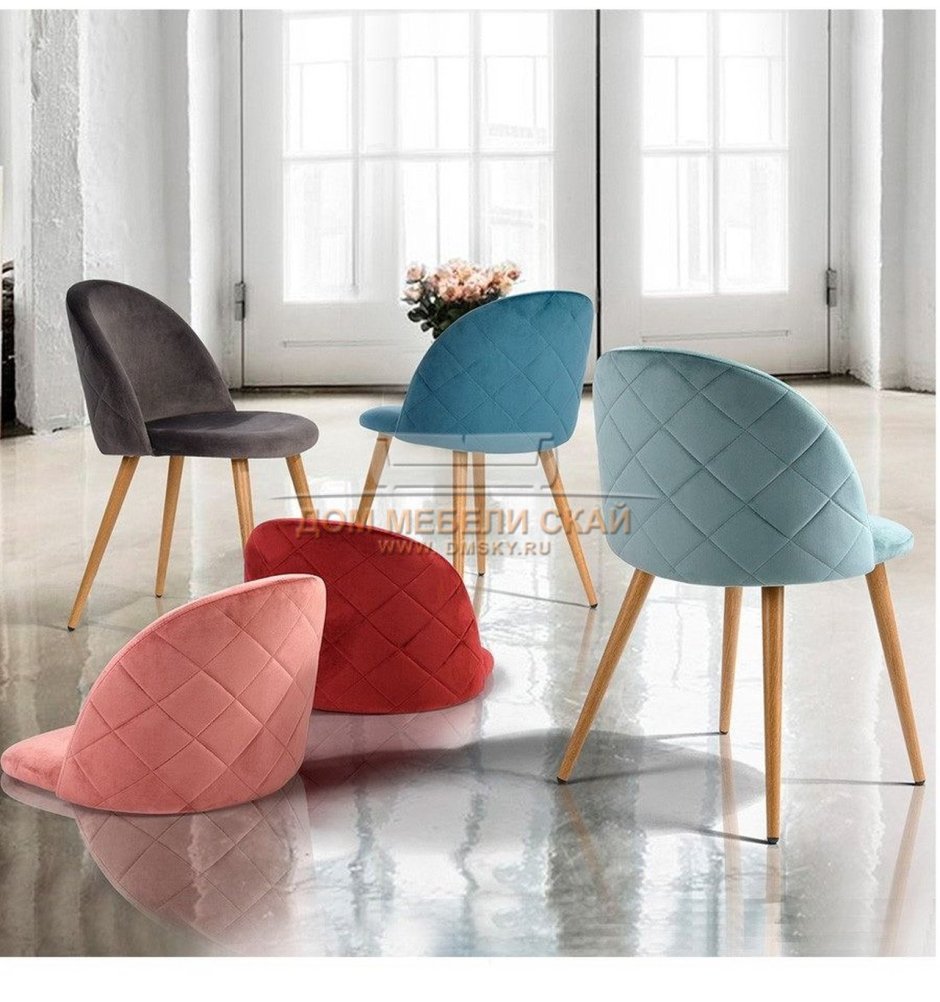 Мягкие дизайнерские стулья